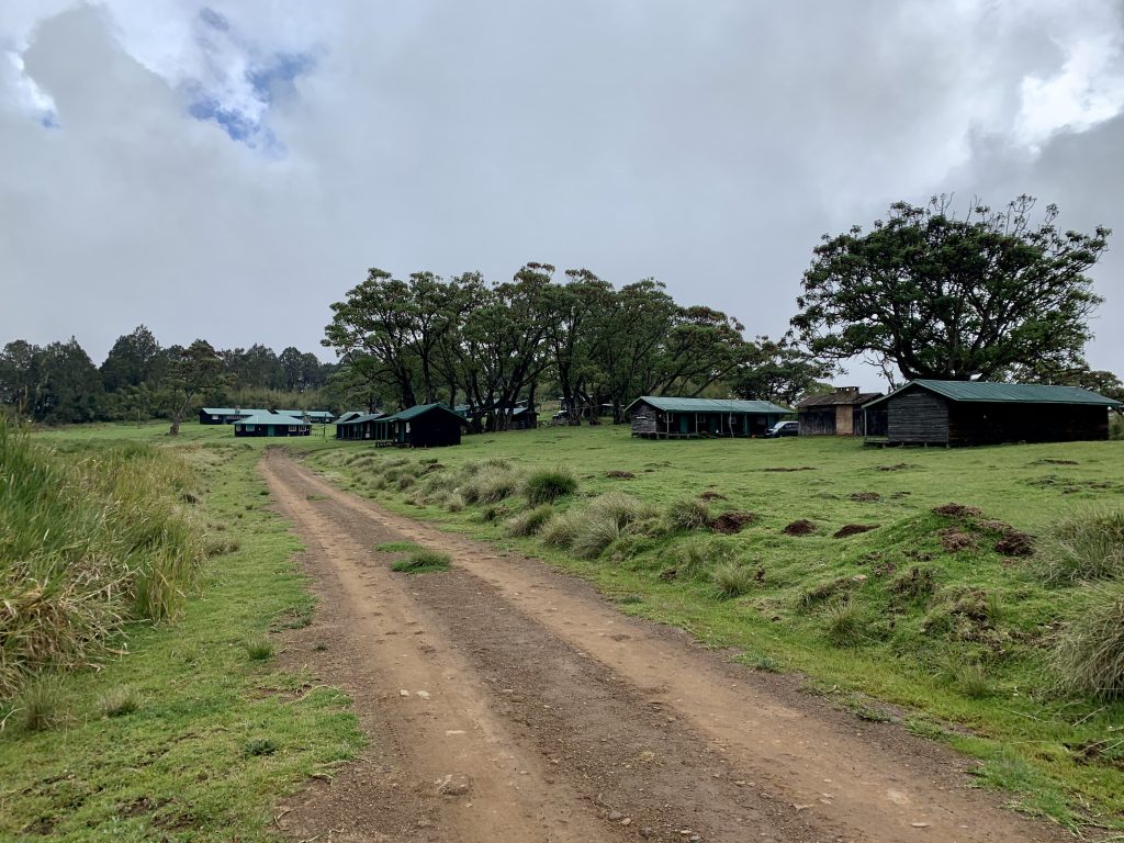 Anabas Mount Lodge cabins along the Chogoria Route on Mount Kenya trek.
