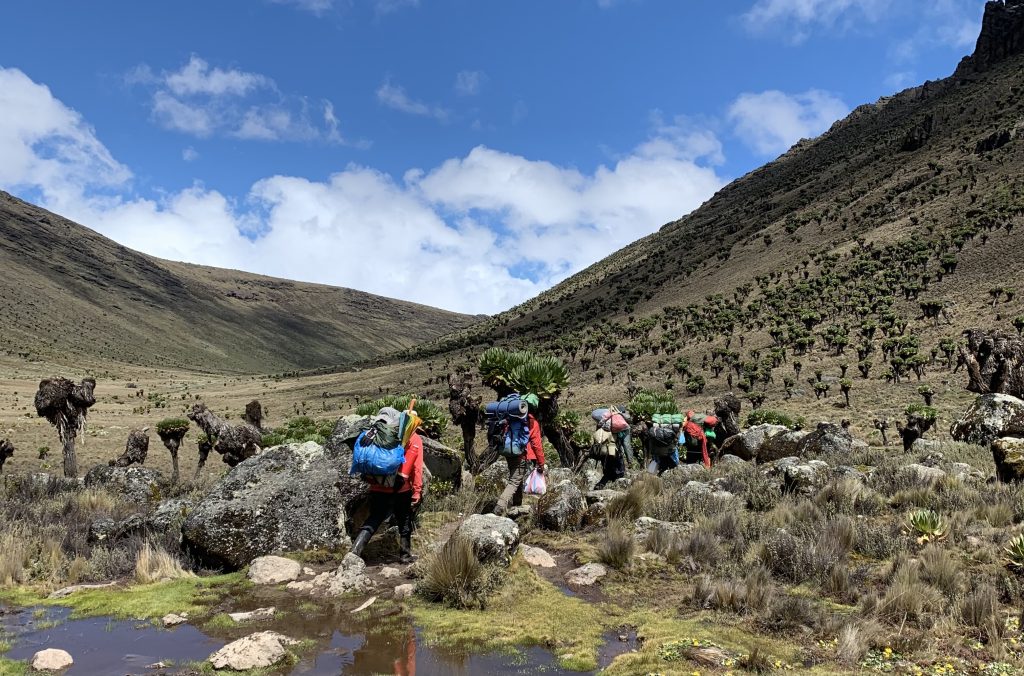 Mount Kenya hiking