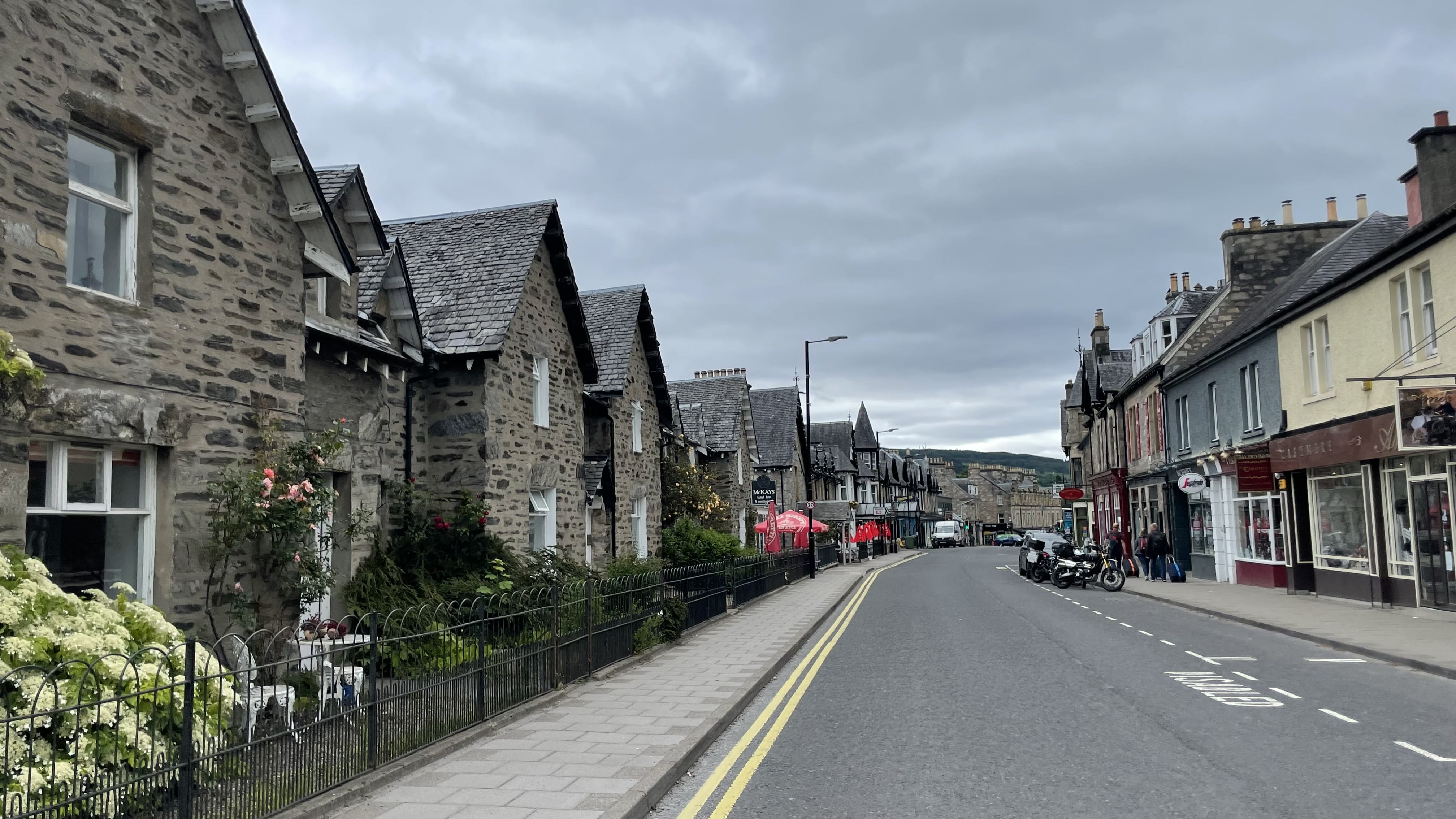 Pitlochry—ending stop on the Roy Roy Way