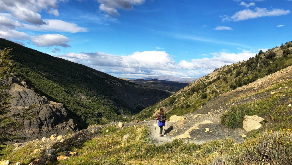 Patagonia hiking