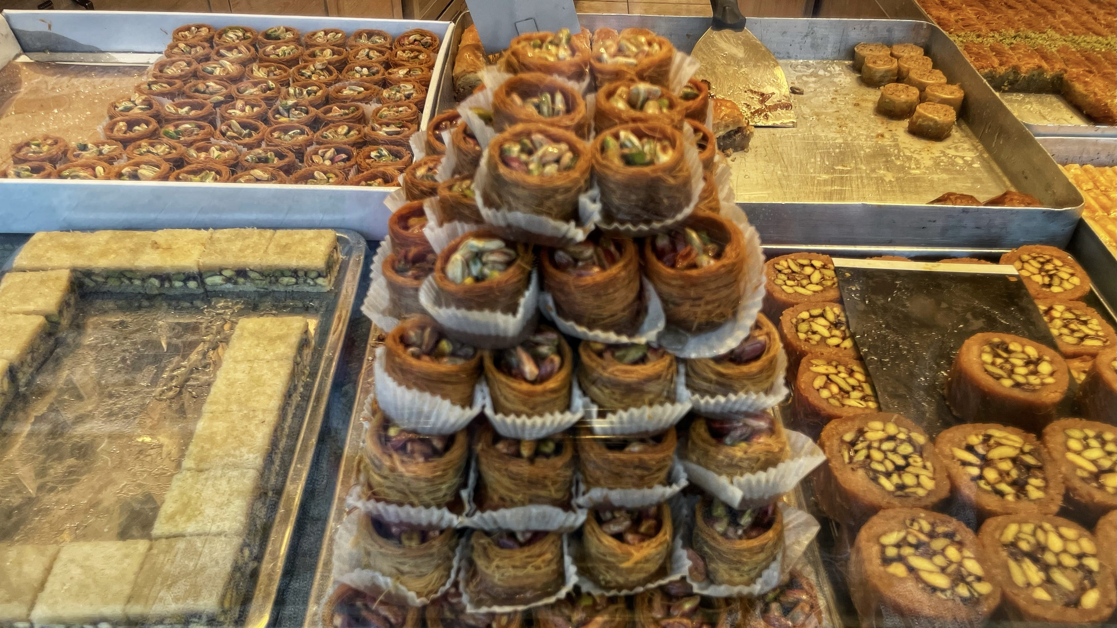 Vegetarian food in Instanbul
