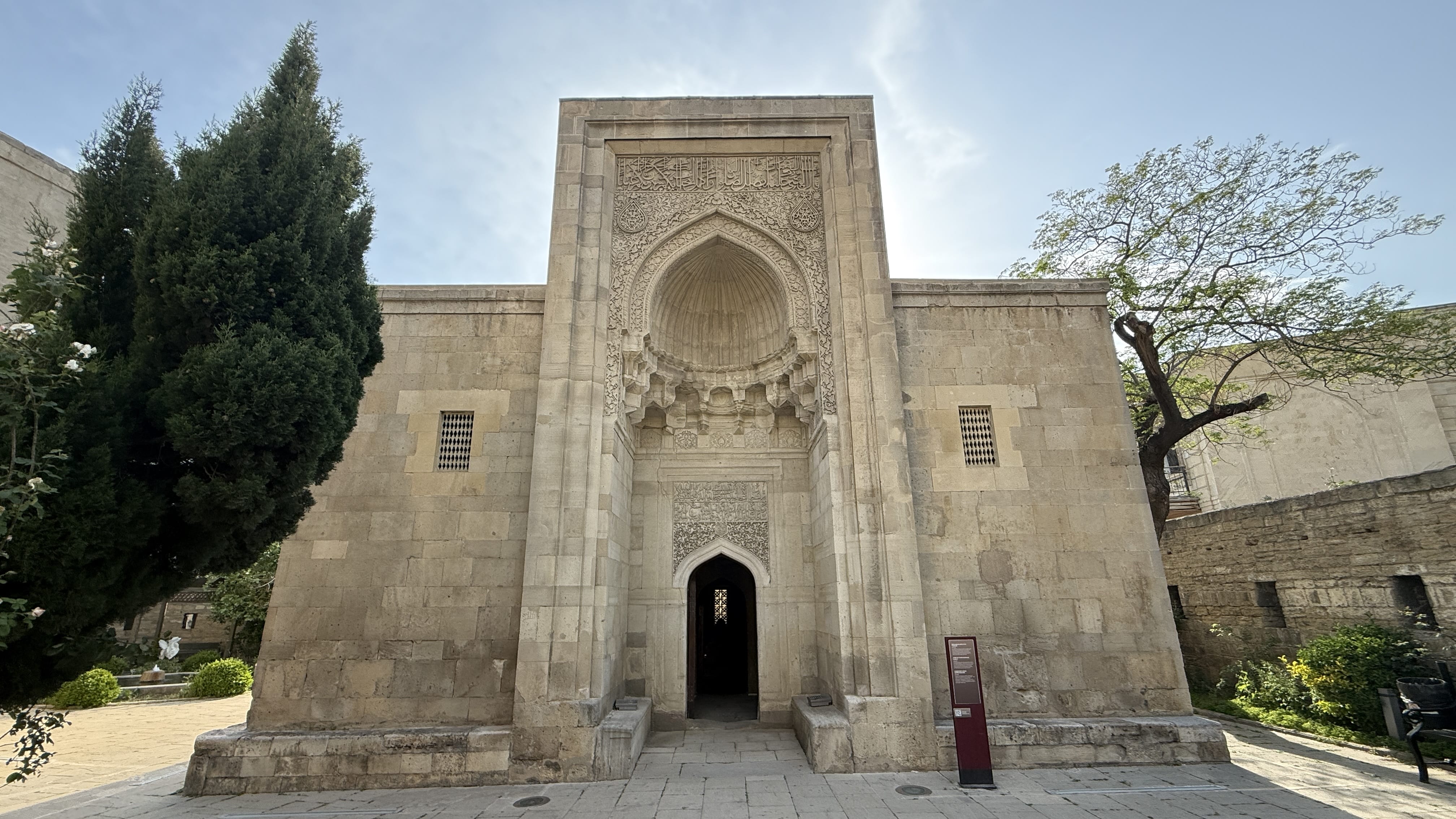 Chin Mosque (Keygubad Mosque) in Baku’s Old City, Azerbaijan — 7 Days in Azerbaijan.