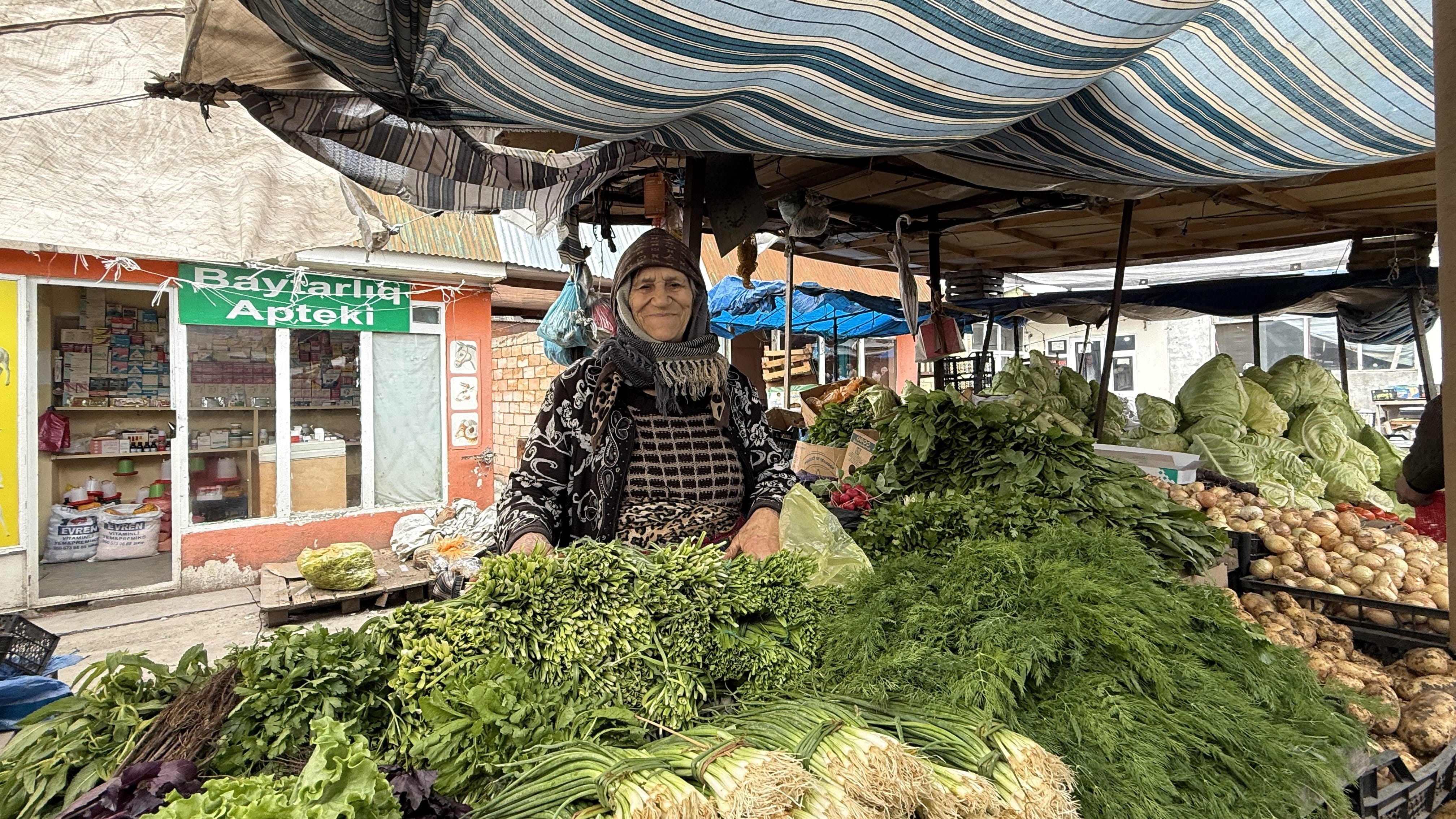 We checked into the Sheki Palace Hotel in the late afternoon, and while the view of the snowcapped mountains was spectacular, the location was… inconvenient. The hotel sits pretty far from town, which meant dinner had to be at the restaurant on the hotel grounds. It wasn’t terrible, just forgettable. What I struggle with in group travel is being brought somewhere with no real choices, especially when choices do exist. And honestly, what I should have done was find my own transportation back to Kish for dinner. That part is on me. We were also told not to walk outside the hotel because of the stray dogs, which only reinforced that stuck feeling. I let the convenience of the group schedule dictate the night, and it ended up being a missed chance for something more local and interesting.