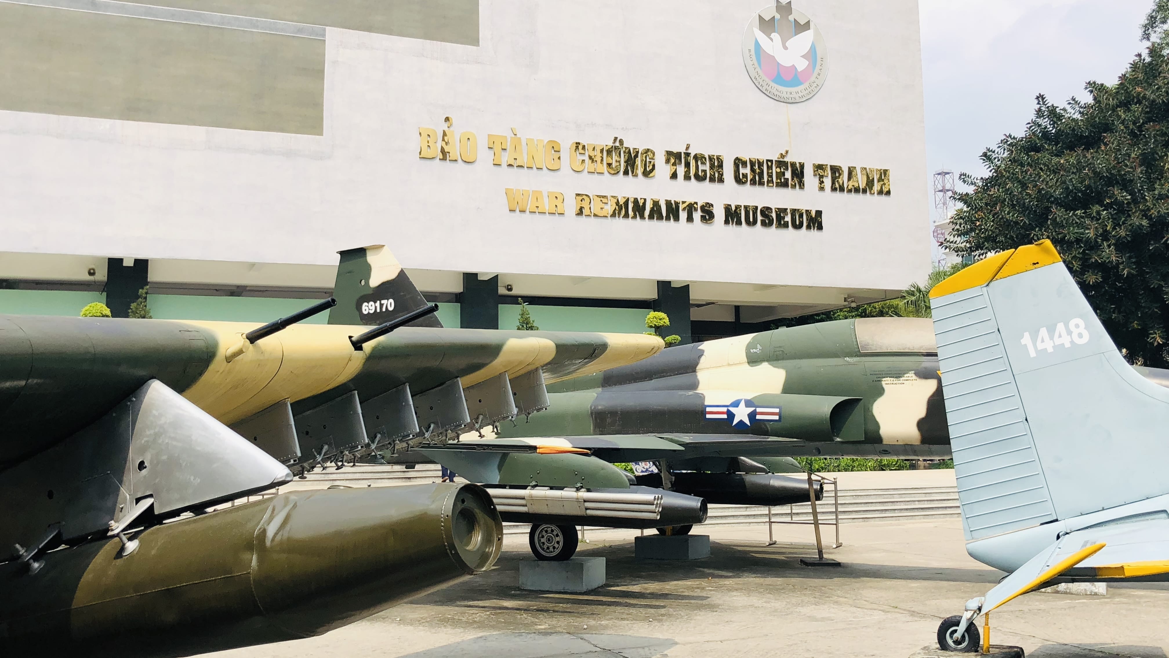 War Remnants Museum in Ho Chi Minh City during six days in Vietnam